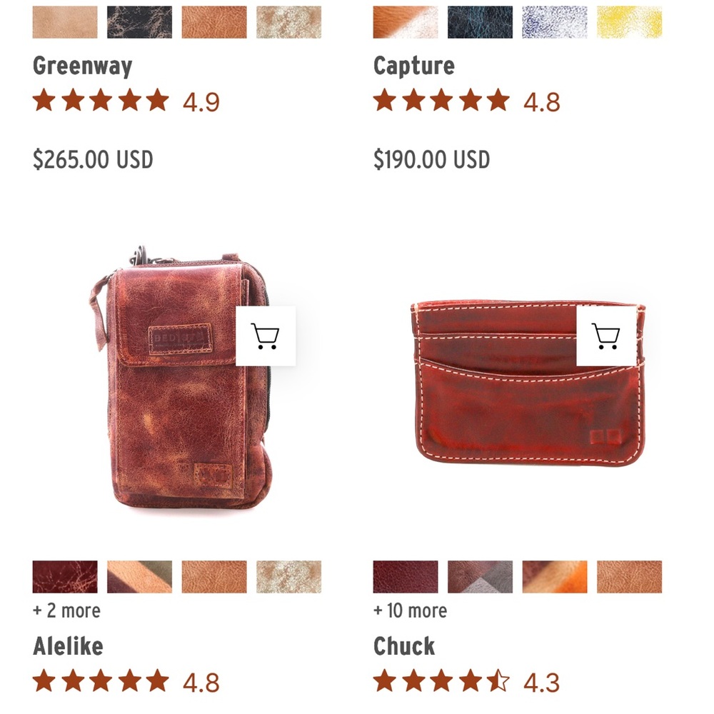 BED|STU New Tan Leather Crossbody Bag - Picture 2 of 2